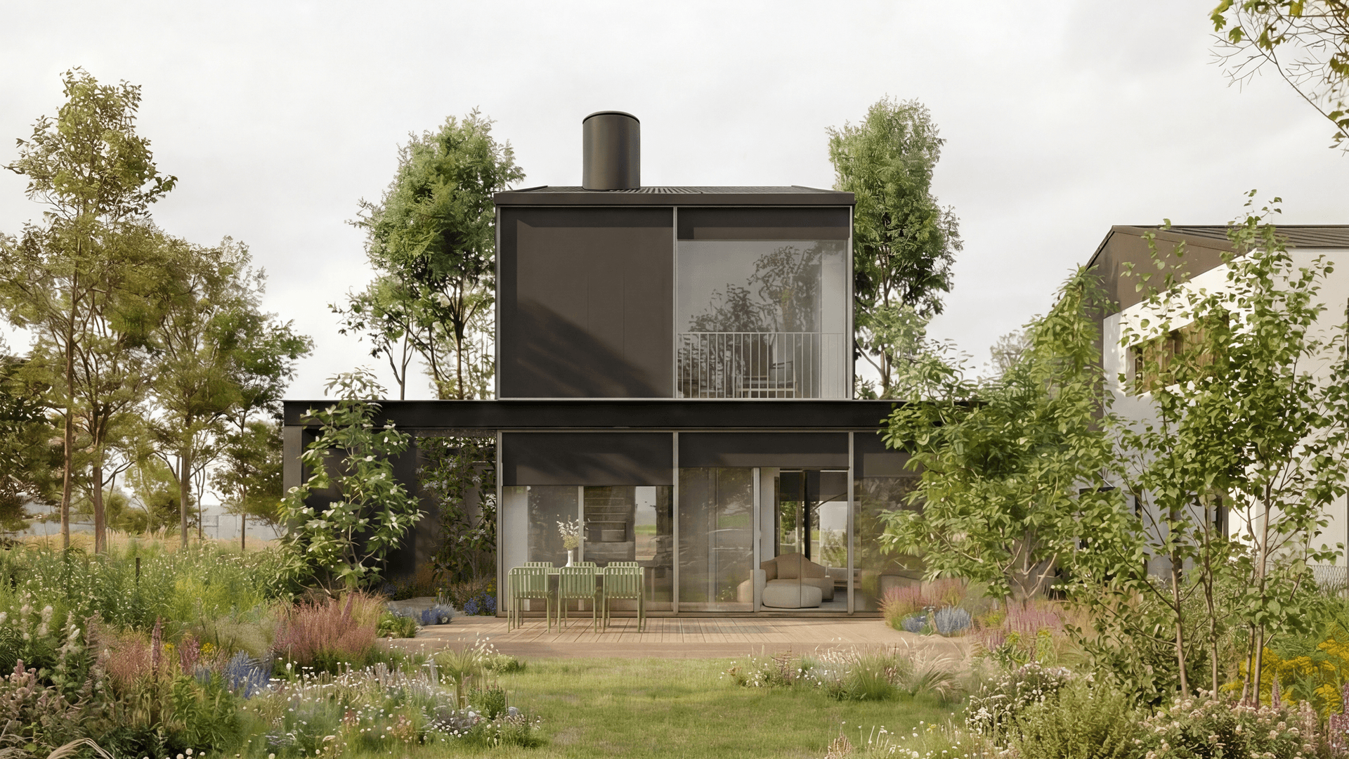 Dom na wąskiej działce